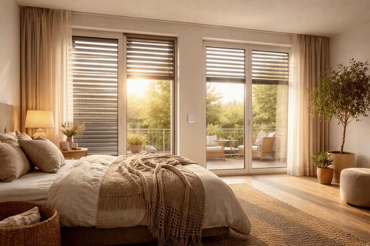 Automatic shading control in a smart home